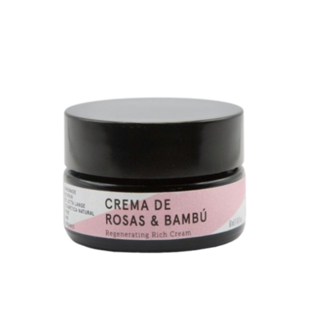 Crema de rosas y bambú